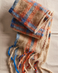 Highland Plaid Skinny Scarf
