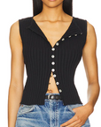 Tilly Vest - Black