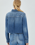 Abbey Cropped Denim Shirt