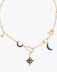 Celestial Moom and Stars