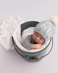 Hi. Beanie Hat - Blue