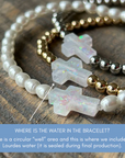 Holy Water Bracelet Crystal Pearl