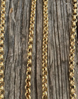 Chunky Rolo Chain w/ Large Pave Clasp