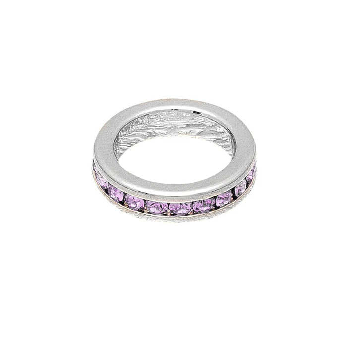 Birthstone Charm June White Gold