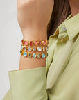 Antonia Tennis Bracelet - Clear Crystal