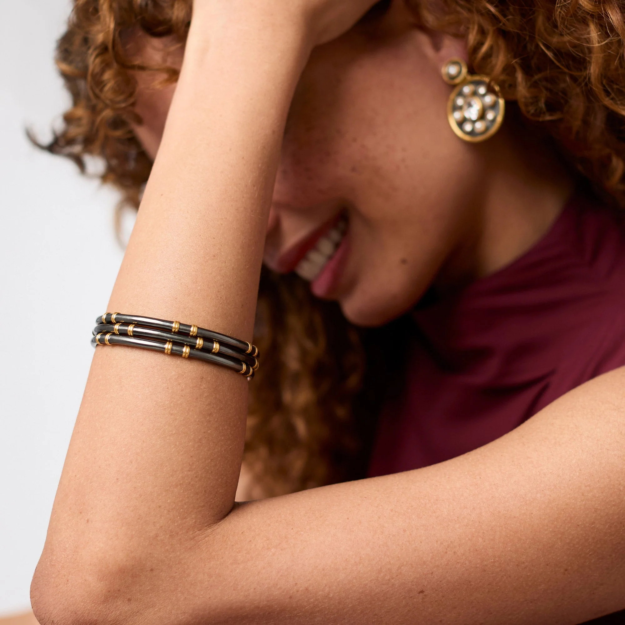 Tribeca Stacking Bangle Mixed Metal