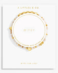Wifey Beaded Bracelet