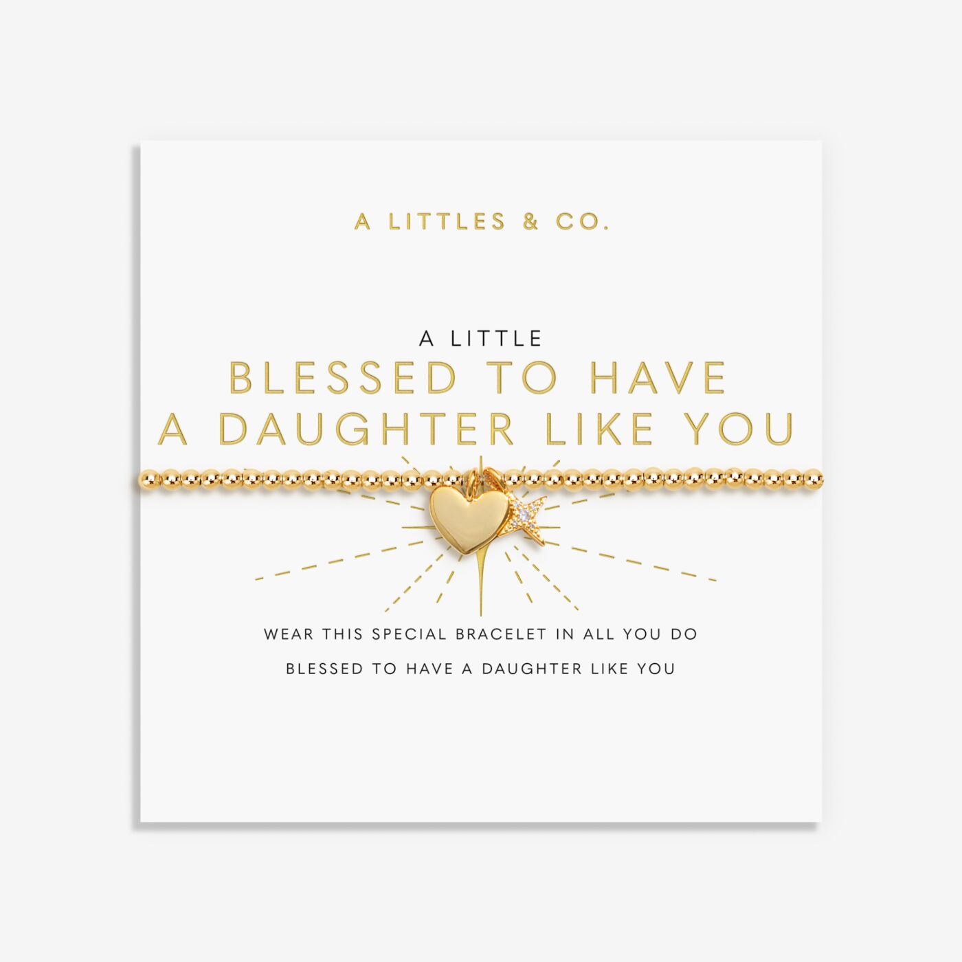 A Little Blessed To Have A Daughter