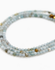Short Mini Amazonite Stone Necklace