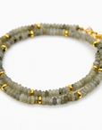 Labradorite + Gold Necklace