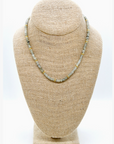 Labradorite + Gold Necklace