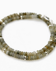 Labradorite + Silver Necklace