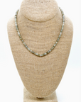 Labradorite + Silver Necklace