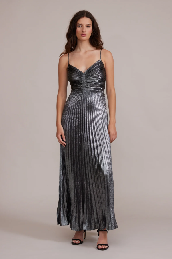 Rose Pleated Dress