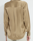Mabel Collared Shirt Golden Olive