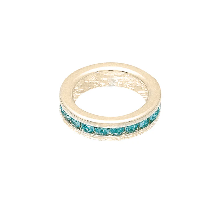 Birthstone Charm March Gold