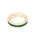 Birthstone Charm May (Emerald) Gold
