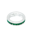 Birthstone Char May (Emerald) White Gold