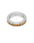 Birthstone C November (Topaz) White Gold