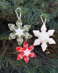 Snowflake Ornament Olive