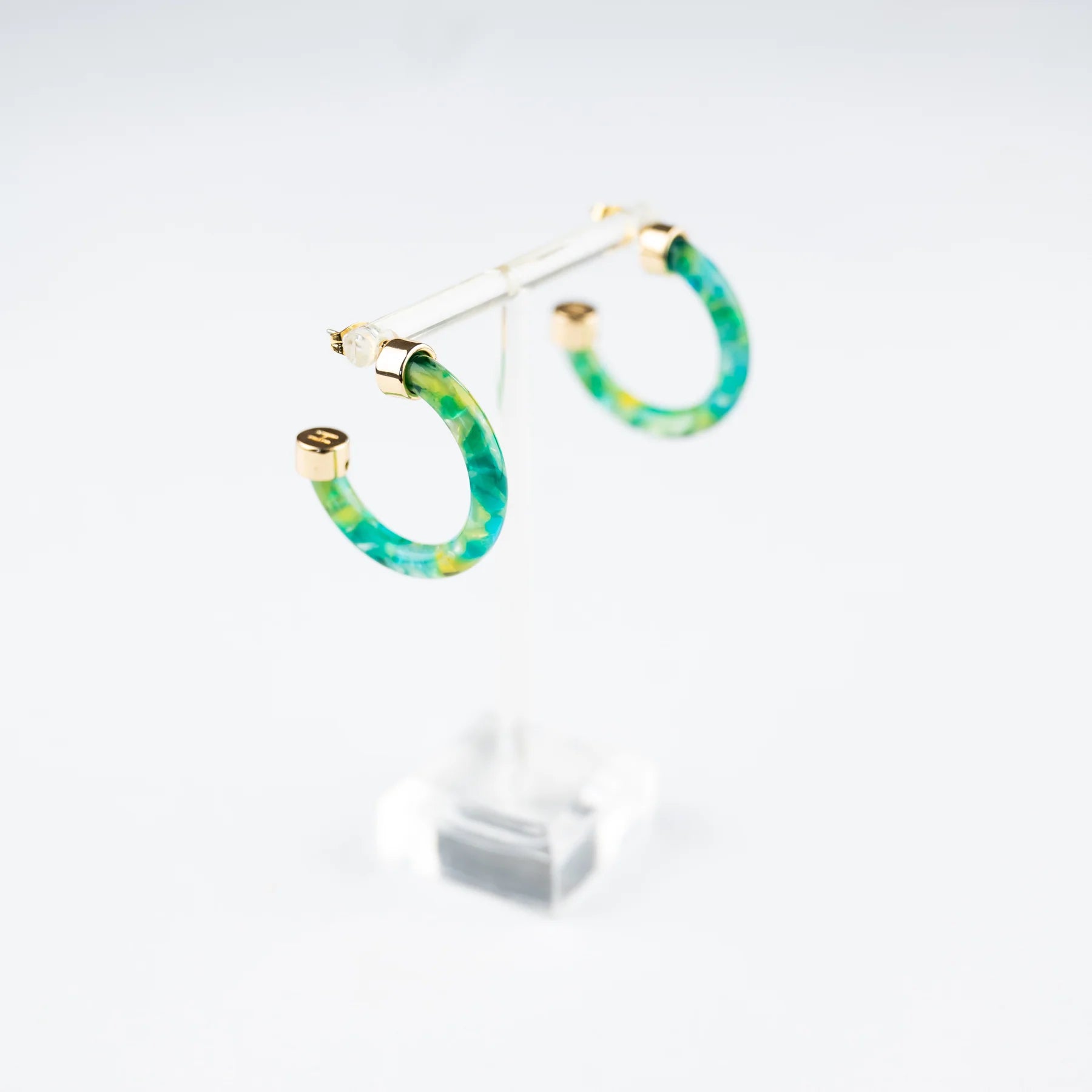 Mini Hoops Multi-Green