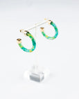 Mini Hoops Multi-Green
