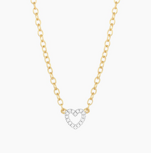 Load image into Gallery viewer, Petite Heart Pendant Necklace Gold