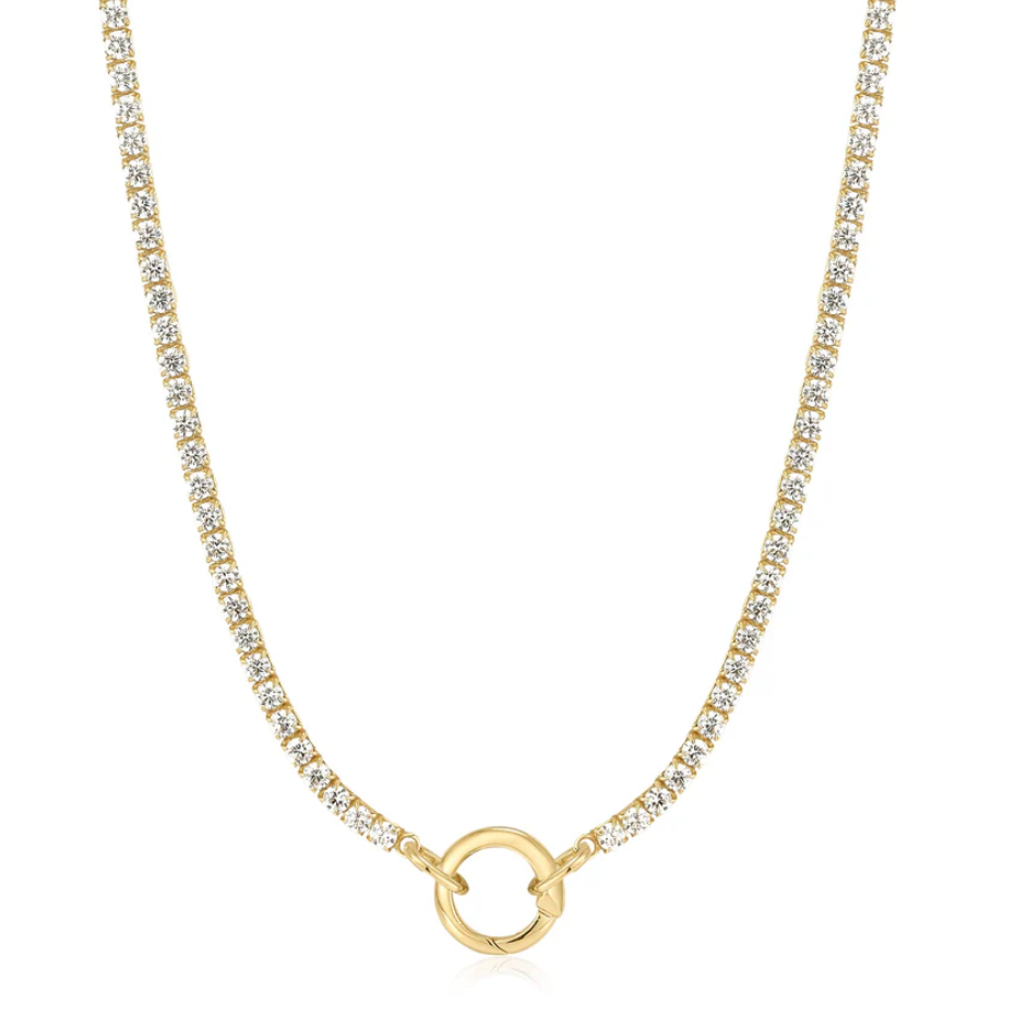 Gold Sparkle Charm Connector Chain