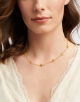 Florentine Demi Station Necklace