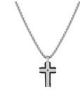 Strong Diamond Cross Necklace