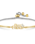 Milleluci Best Friends Gold CZ Bracelet