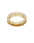 Birthstone Charm November Gold