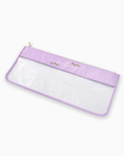 Lilac Script Mahjong Bag