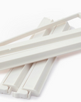 White Acrylic Rack & Pusher Set