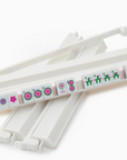 White Acrylic Rack & Pusher Set