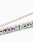 White Acrylic Rack & Pusher Set