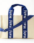 Blue Mahj It All Bag