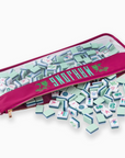 Magenta Pagoda Mahjong Bag