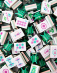 Emerald Mahjong Tiles