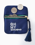 Blue Coin & Dice Bag