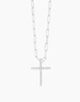 Faith Cross Pendent Gold Silver