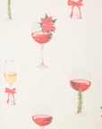 Let's Get Toasty Holiday Wine Print Set