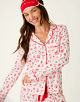 PJ SET FEMME DE NOEL IVORY