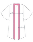 Hummingbird Kimono Gown - Aqua