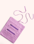 Jewellery Roll - Winter Iris
