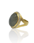 Gold Labtadorite Forte Ring