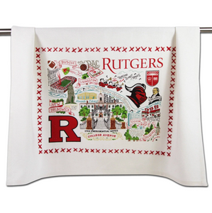 Rutgers University Dish Towel
