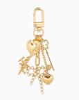 Pearl Bow Bag Charm