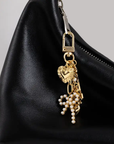 Pearl Bow Bag Charm