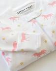 Magical Unicorn Zipper Romper 6M